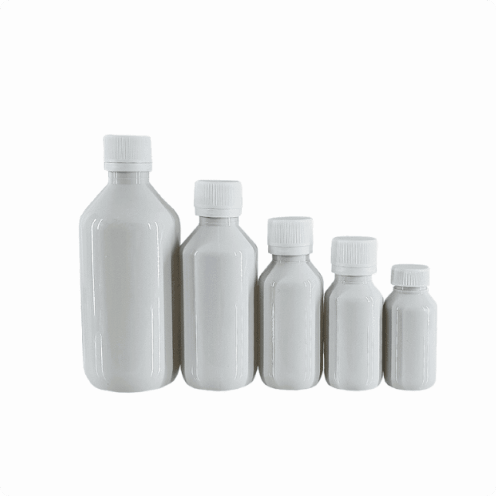 Botella Farma Blanca con Tapa Rosca