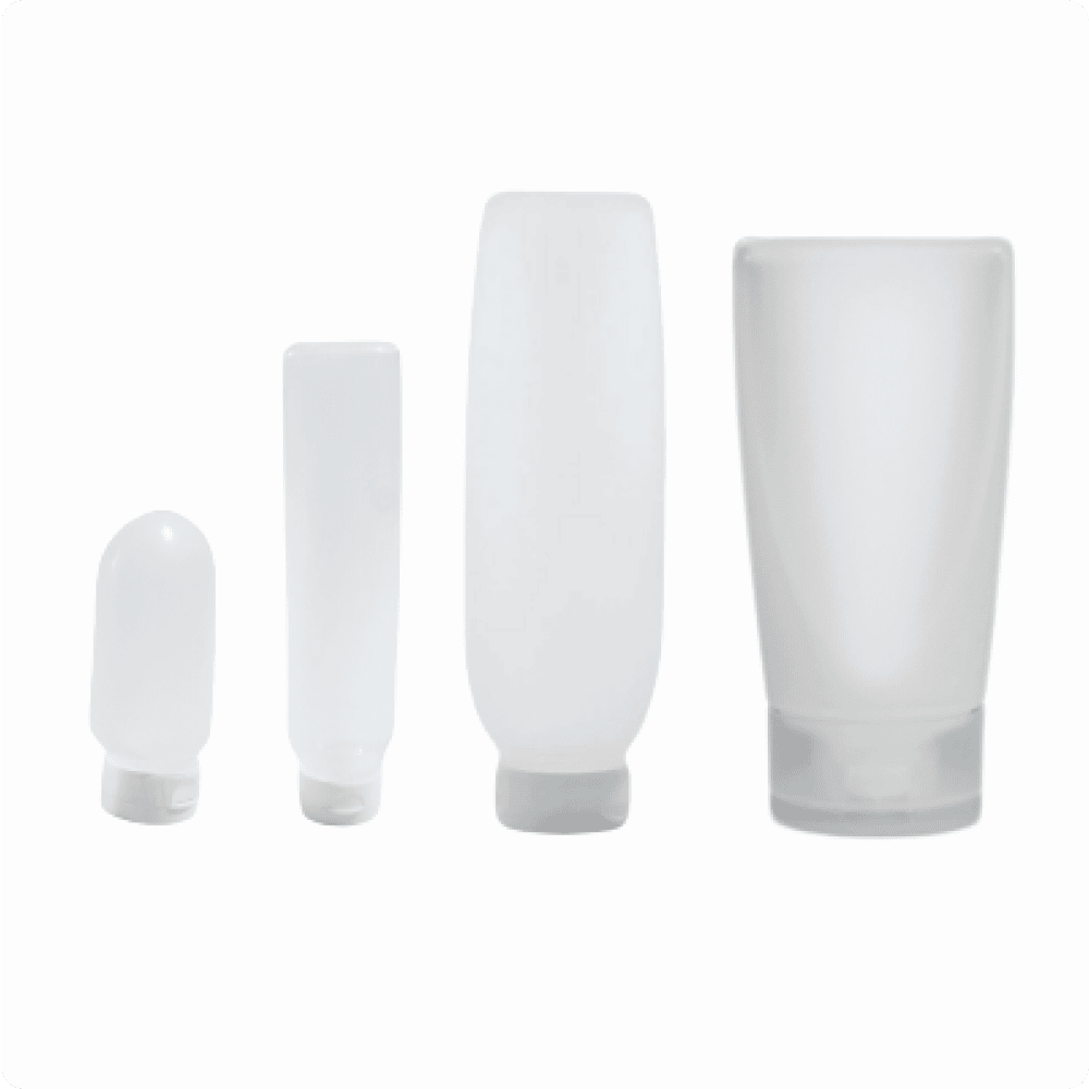 Tubo Depresible Natural con Tapa Flip Top